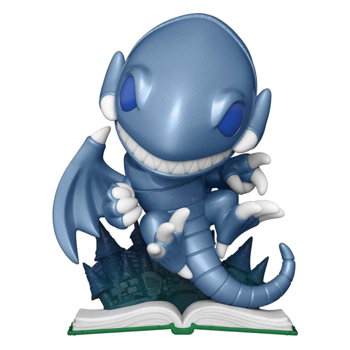 YuGiOh Blue Eyes Toon Dragon Metallic Pop Vinyl