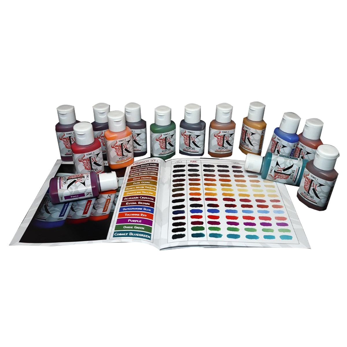 Kimera Kolors Pure Pigments Expansion Set: Colors of Nature