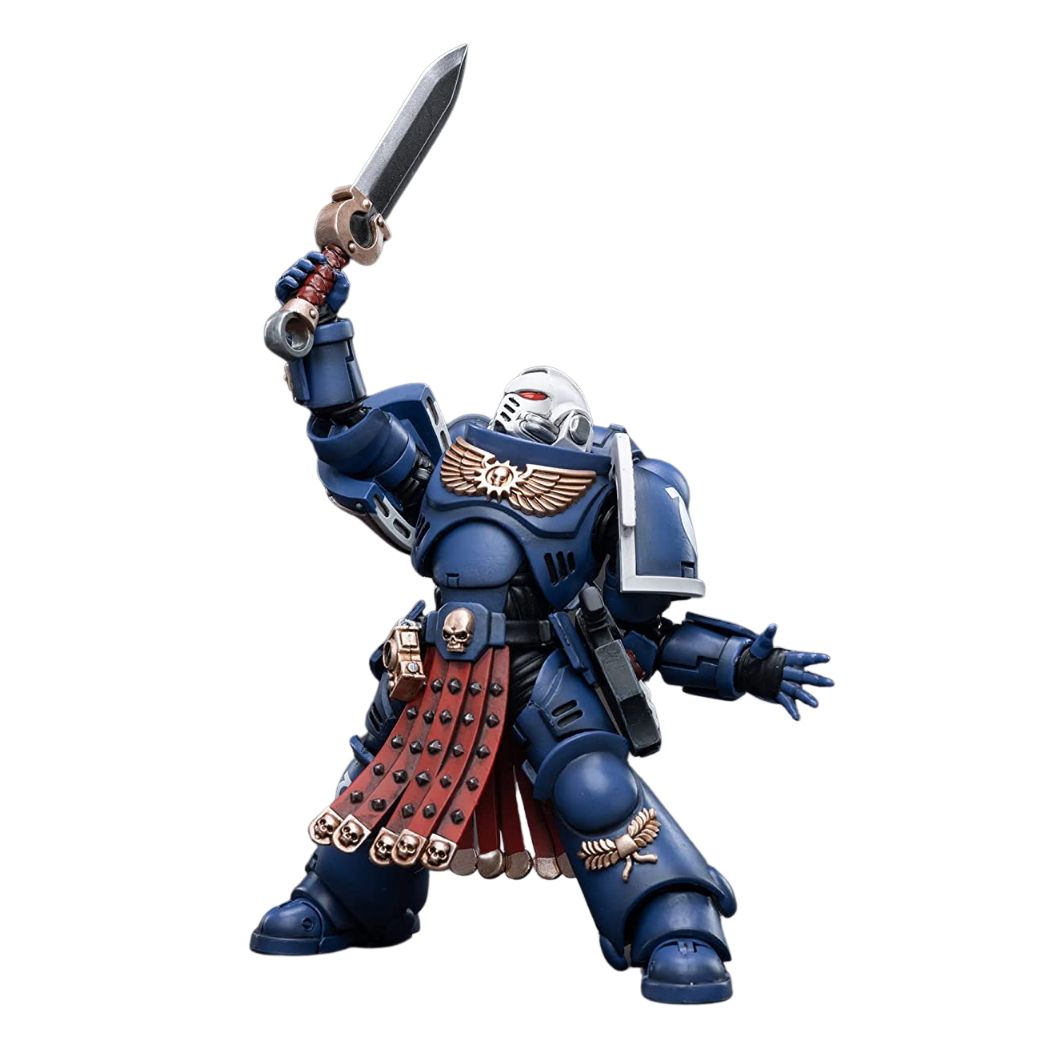 Warhammer Collectibles: 1/18 Scale Ultramarines Primaris Assault Veteran Intercessor