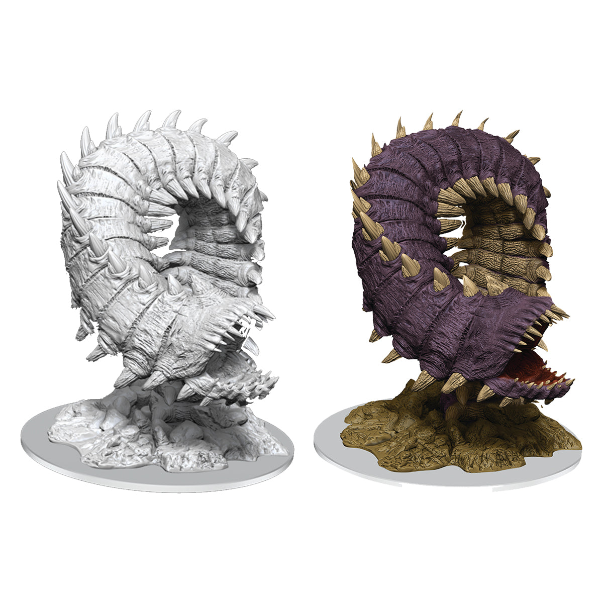 D&D Nolzurs Marvelous Miniatures Purple Worm