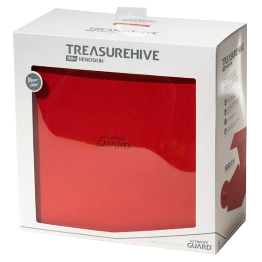 Ultimate Guard Treasurehive 90+ XenoSkin Red Deck Box