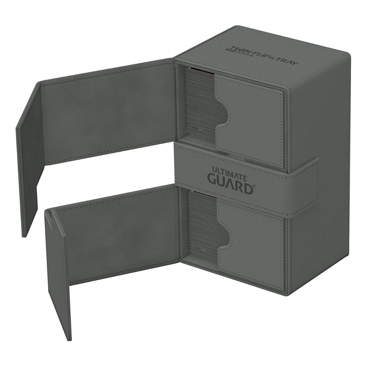 Ultimate Guard Flip n Tray 160+ XenoSkin Monocolor Grey Deck Box
