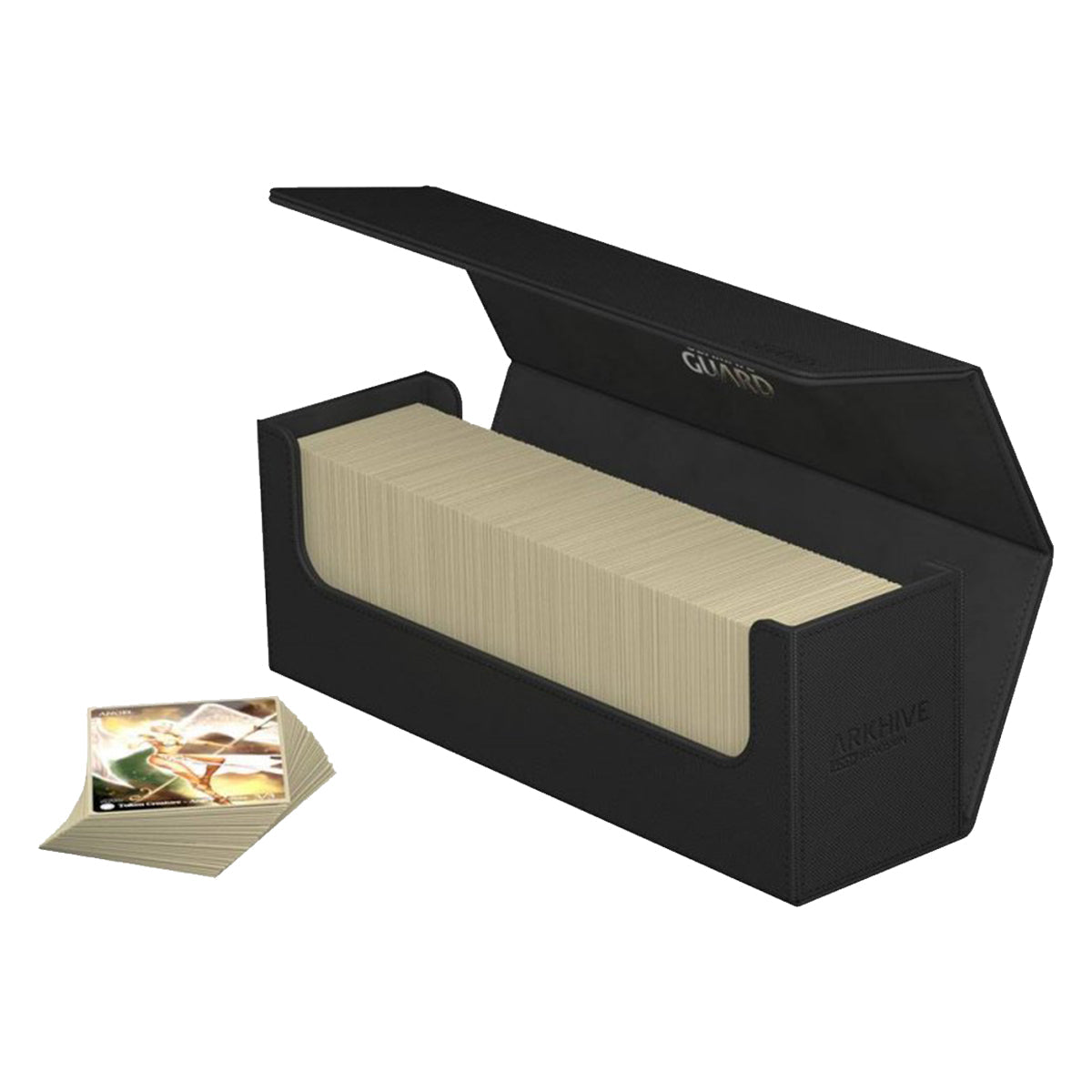 Ultimate Guard Arkhive 400+ XenoSkin Monocolor Black Deck Box