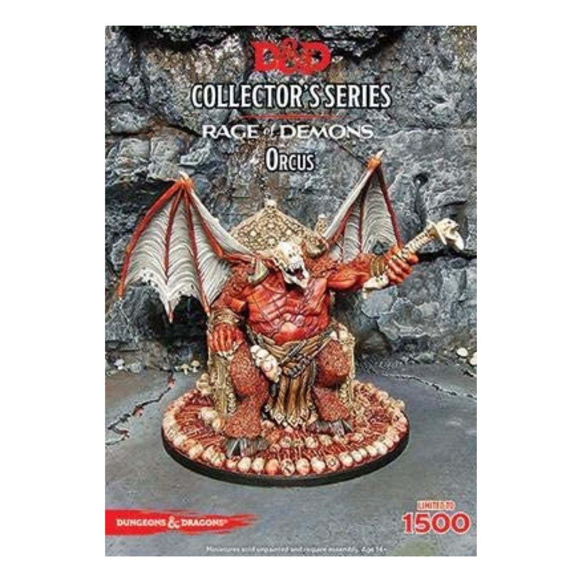 D&D Collectors Series Miniatures Rage of Demons Demon Lord Orcus