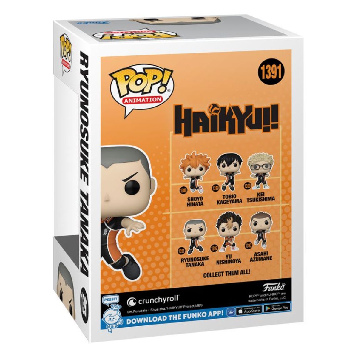 Haikyu! - Ryunosuke Tanaka Pop! Vinyl