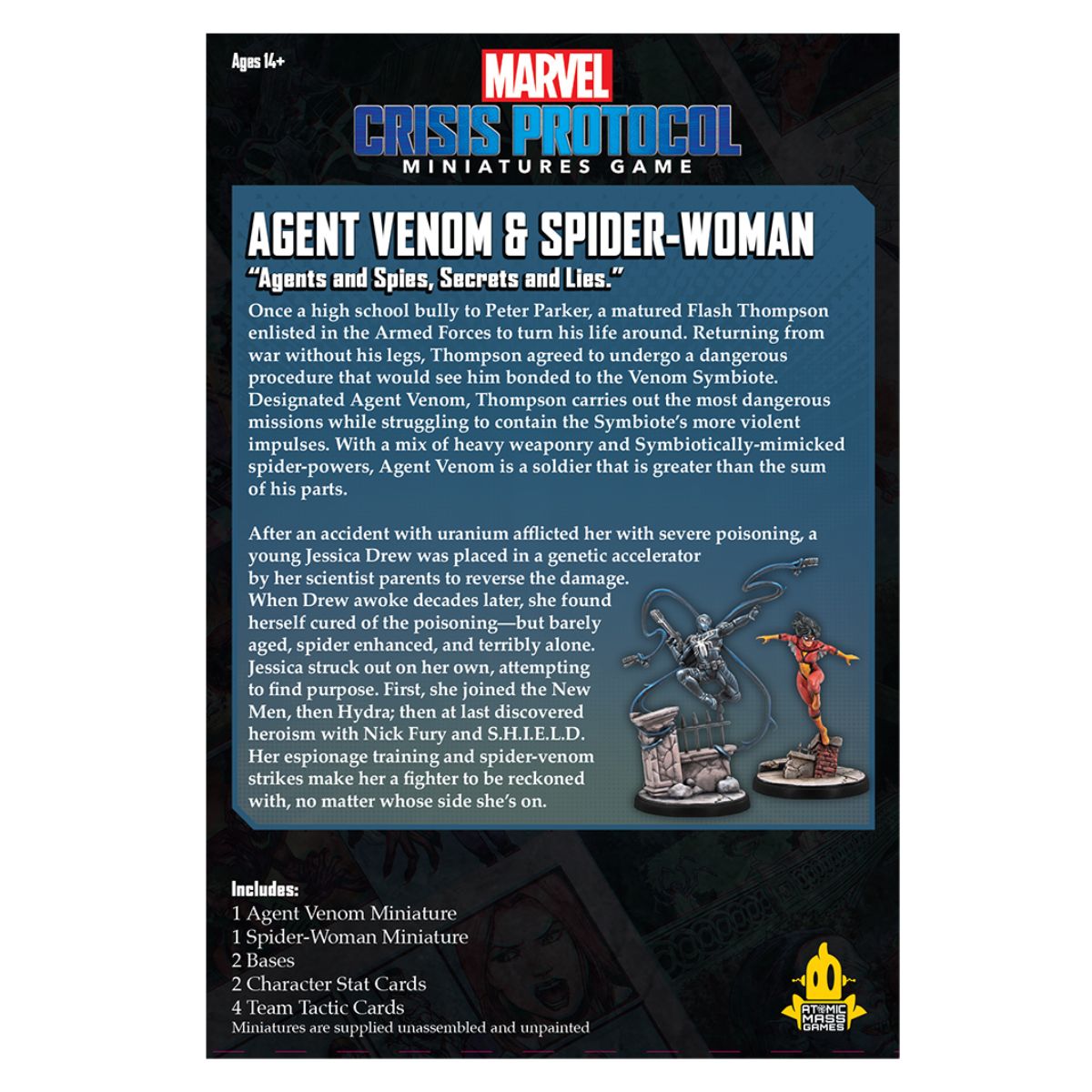 Marvel Crisis Protocol Agent Venom & Spider-Woman