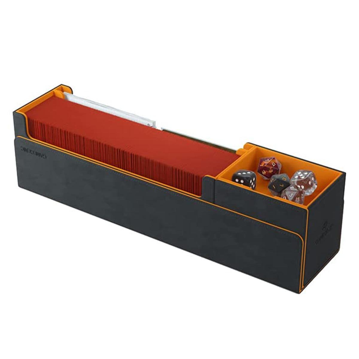 Gamegenic Cards Lair 400+ Convertible Black/Orange Deck Box