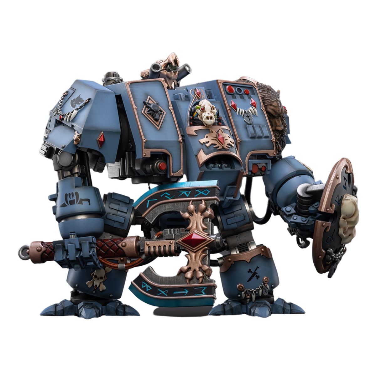 Warhammer Collectibles: 1/18 Scale Space Wolves Venerable Dreadnought Brother Hvor