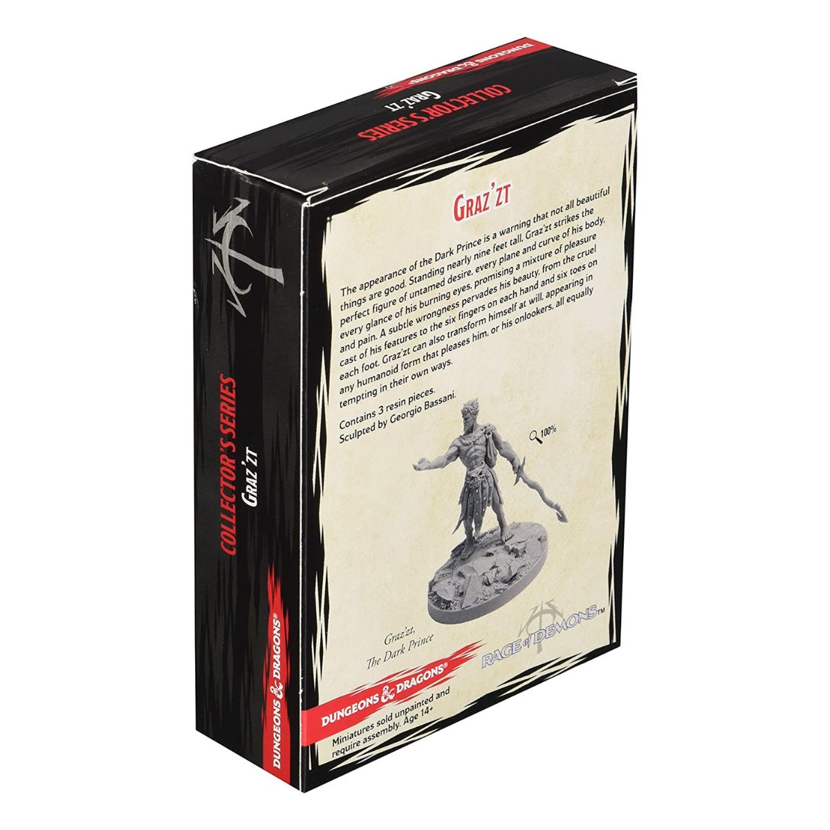 D&D Collectors Series Miniatures Rage of Demons Demon Lord Graz'zt