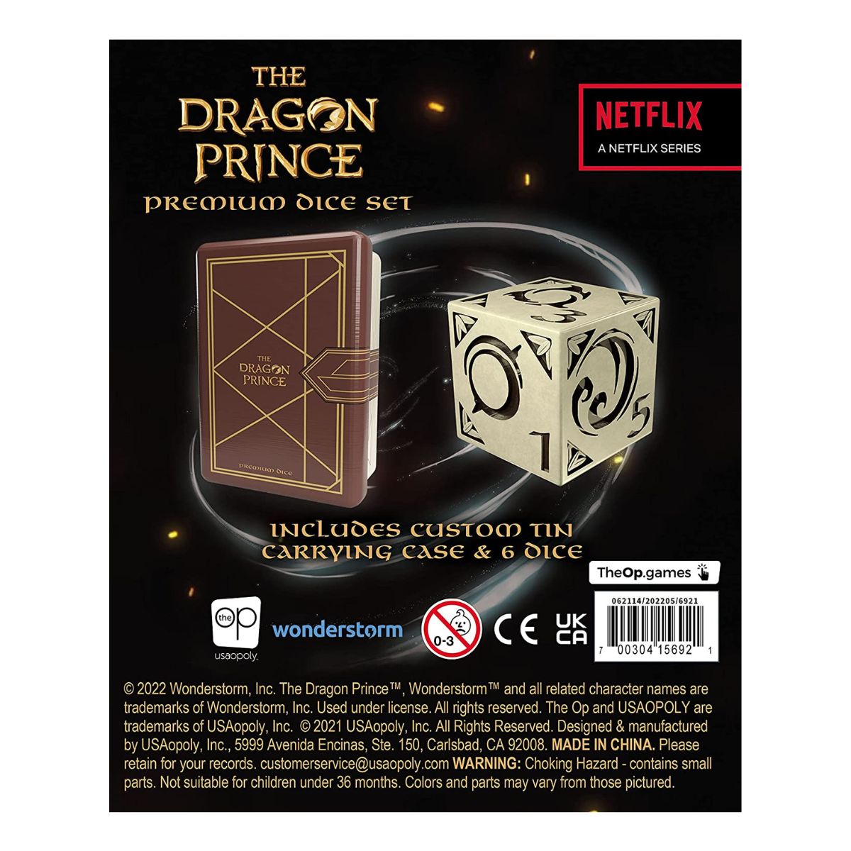 The Dragon Prince Premium Dice Set