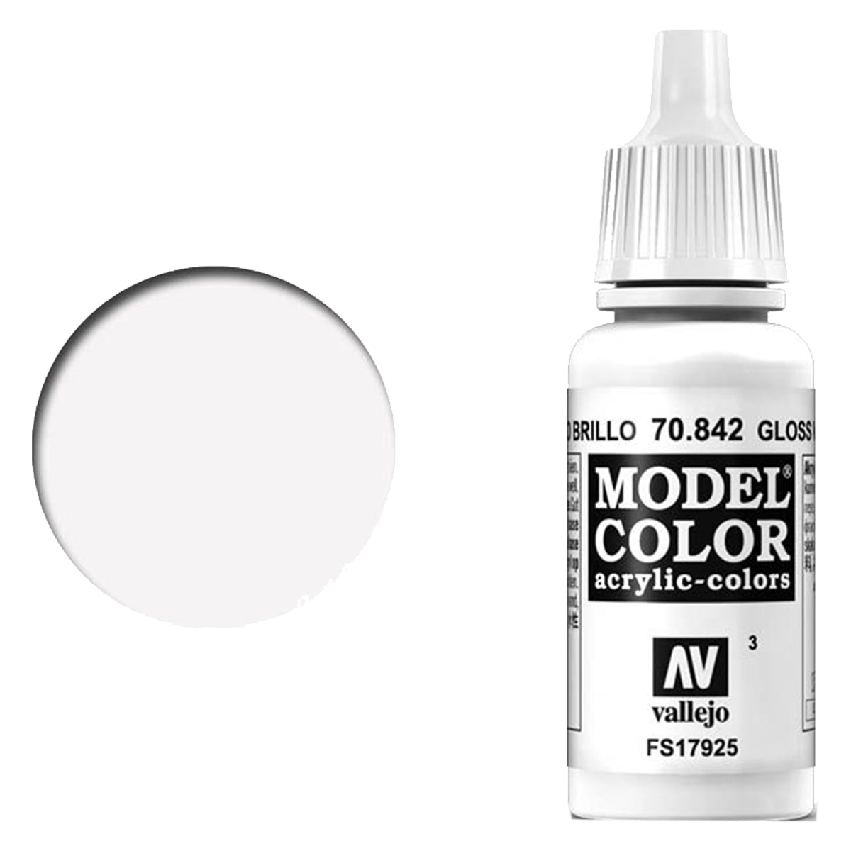 Vallejo Model Colour - Gloss White 17 ml