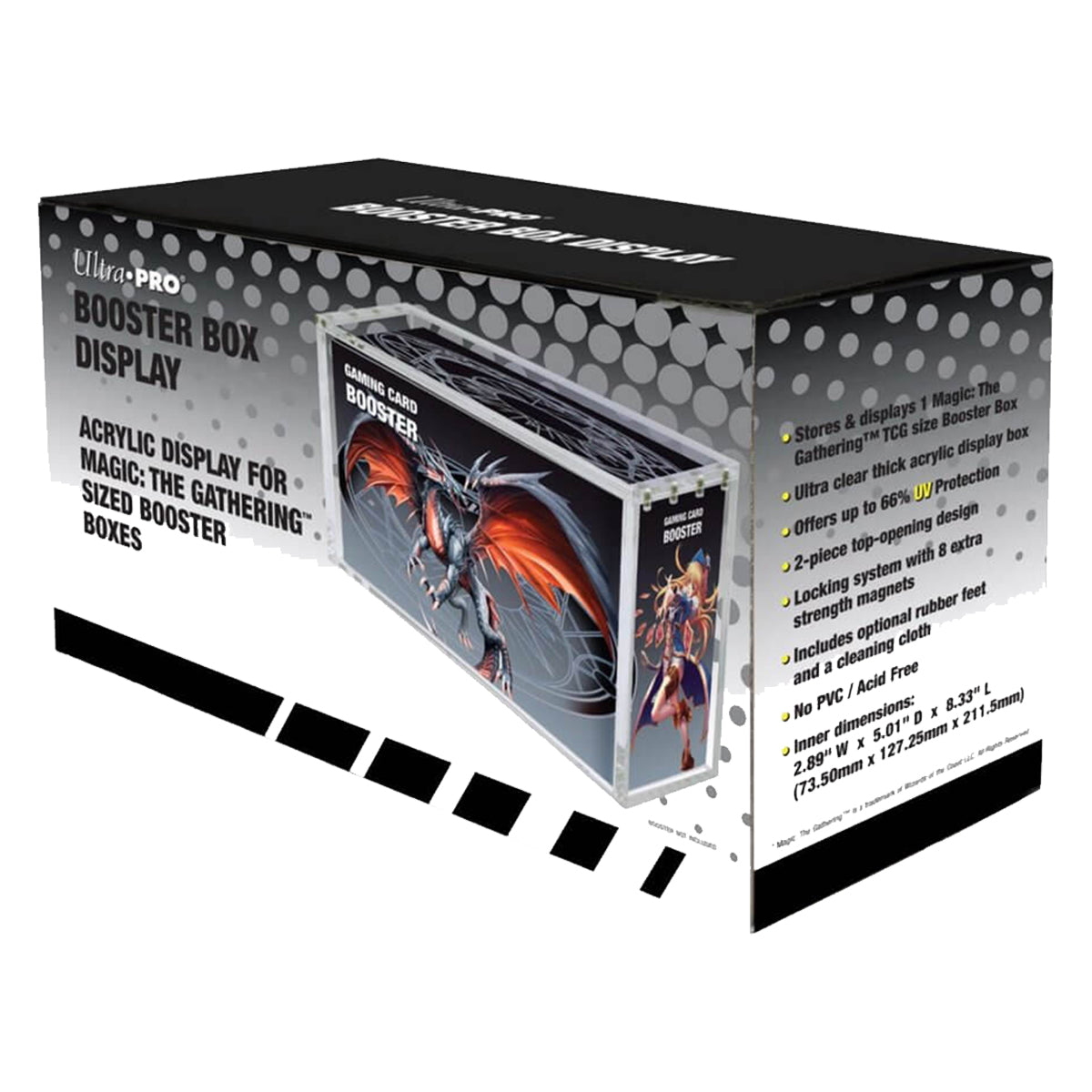 ULTRA PRO STORAGE BOX Magic The Gathering Acrylic Booster Box Display