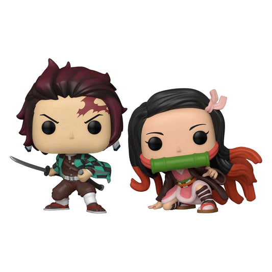 Demon Slayer - Tanjiro & Nezuko Pop! 2-Pack