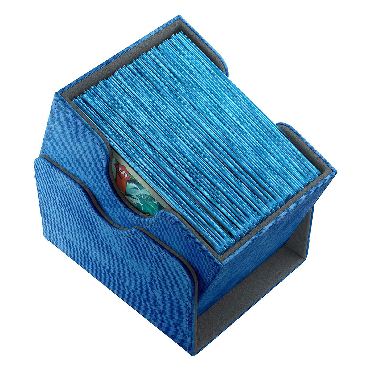 Gamegenic Sidekick 100+ Convertible Blue Deck Box
