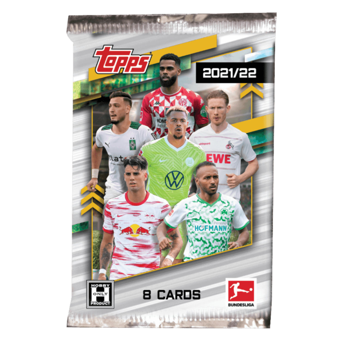 TOPPS 2022 Bundesliga Hobby Collection Trading Cards (Display of 24)