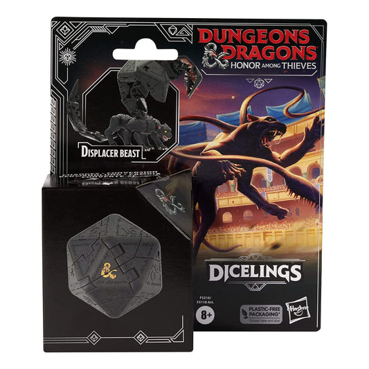 D&D Dicelings Black Displacer Beast