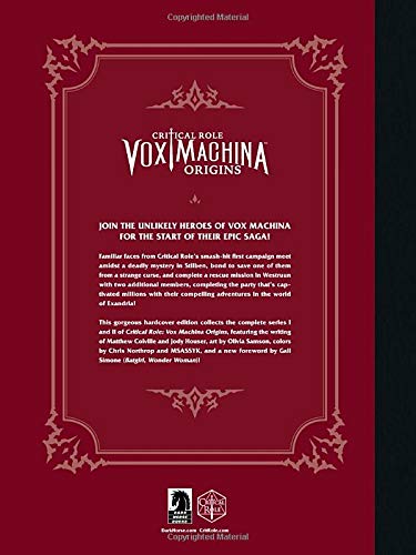 Critical Role Vox Machina Origins Library Edition: Series I & II Collection