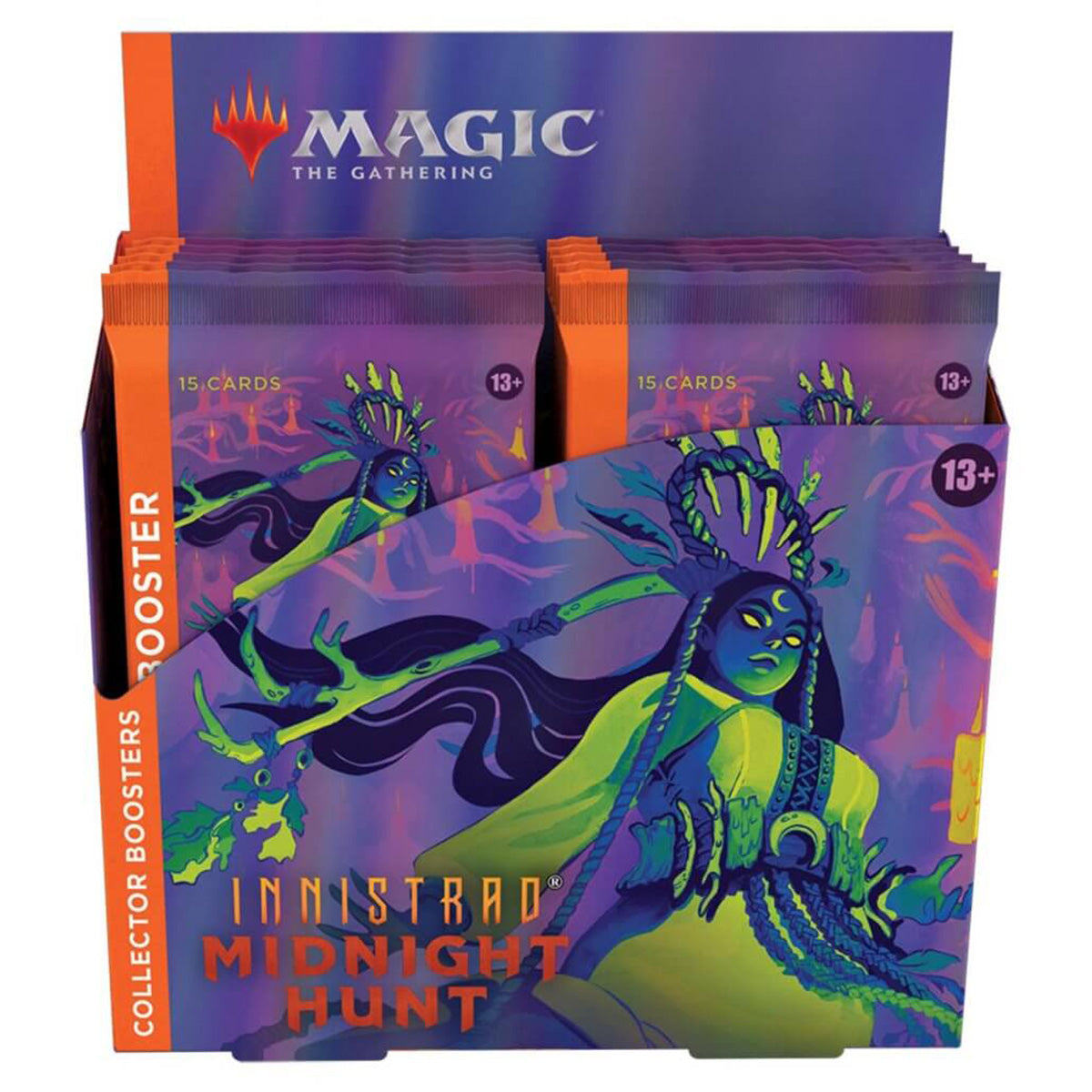 Magic Innistrad Midnight Hunt Collector Booster Box MTG
