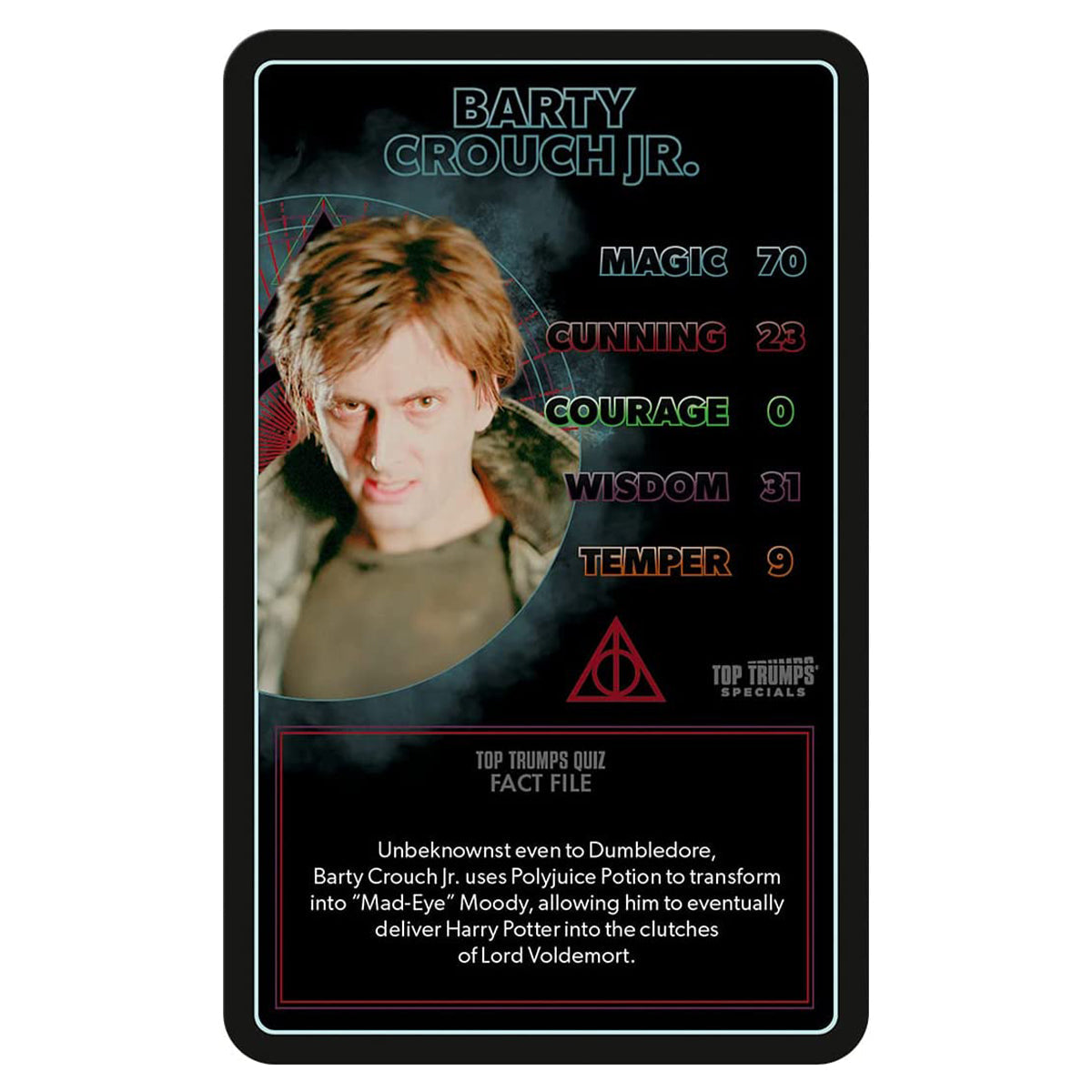Harry Potter Dark Arts Top Trumps Card Game