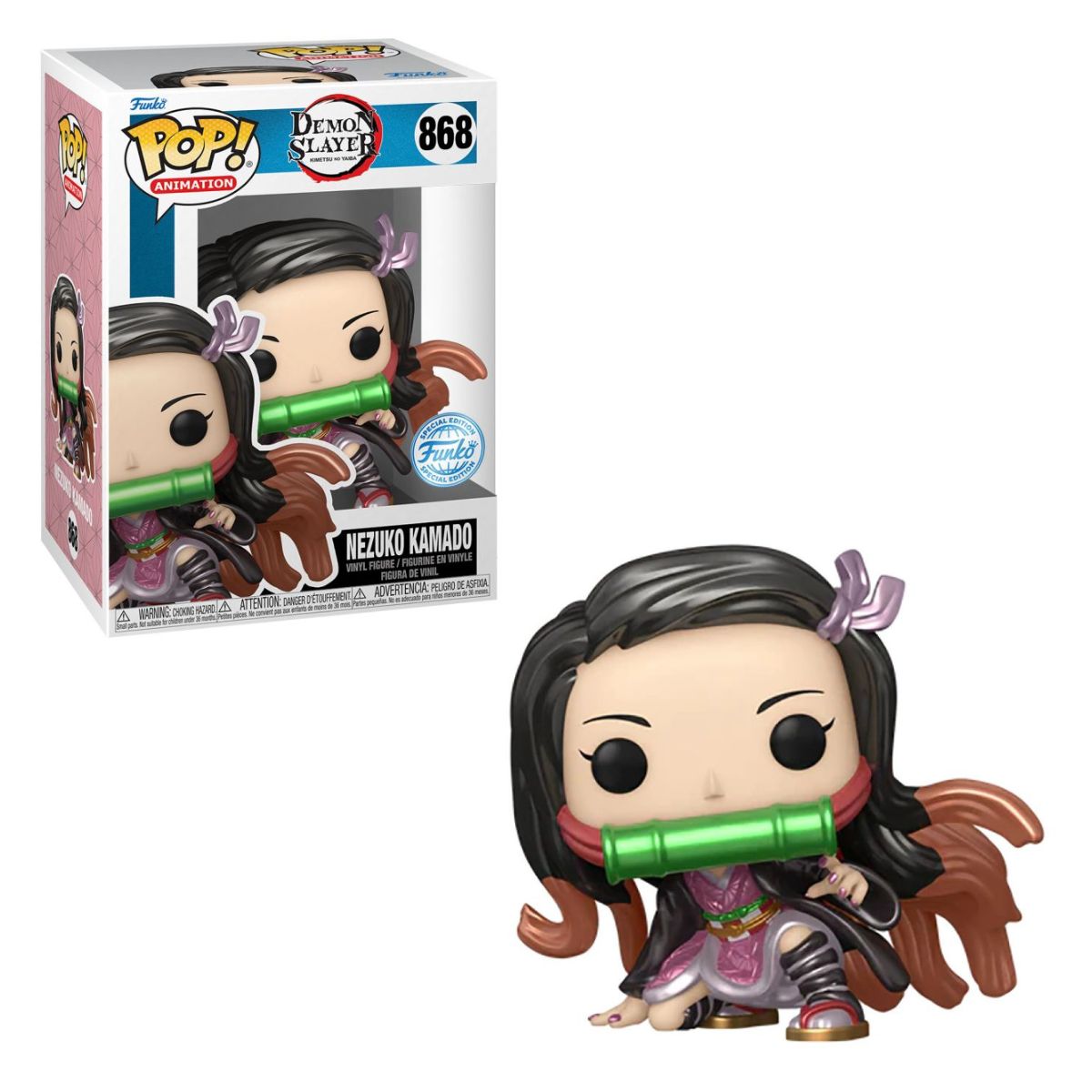 Demon Slayer - Nezuko Kamado Metallic Pop! Vinyl