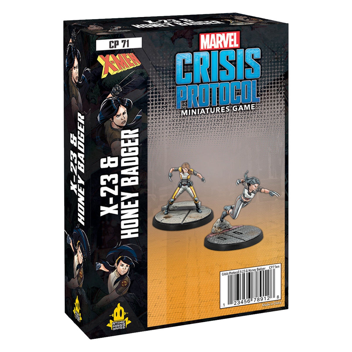 Marvel Crisis Protocol X-23 and Honey Badger
