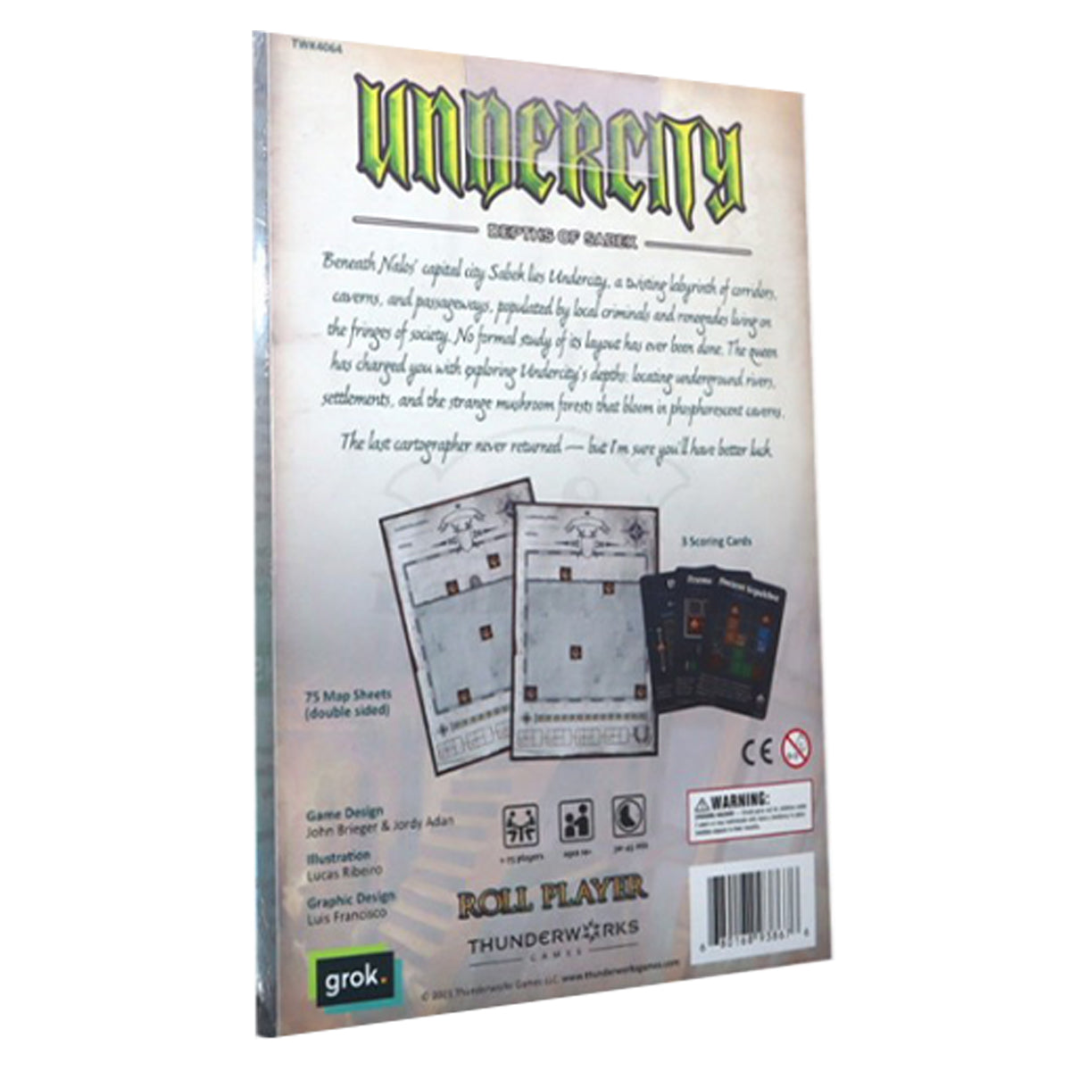 Cartographers Map Pack 3 - Undercity