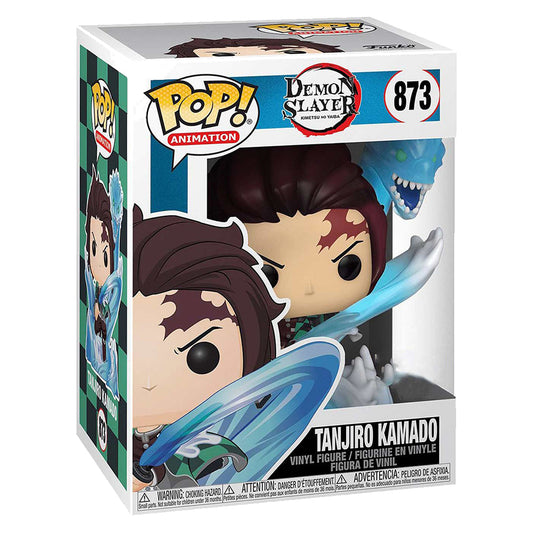 Demon Slayer - Tanjiro with Dragon Glow Translucent Pop! Vinyl
