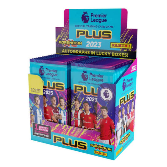 ADRENALYN PLUS 2022/2023 EPL Soccer Cards Booster Box