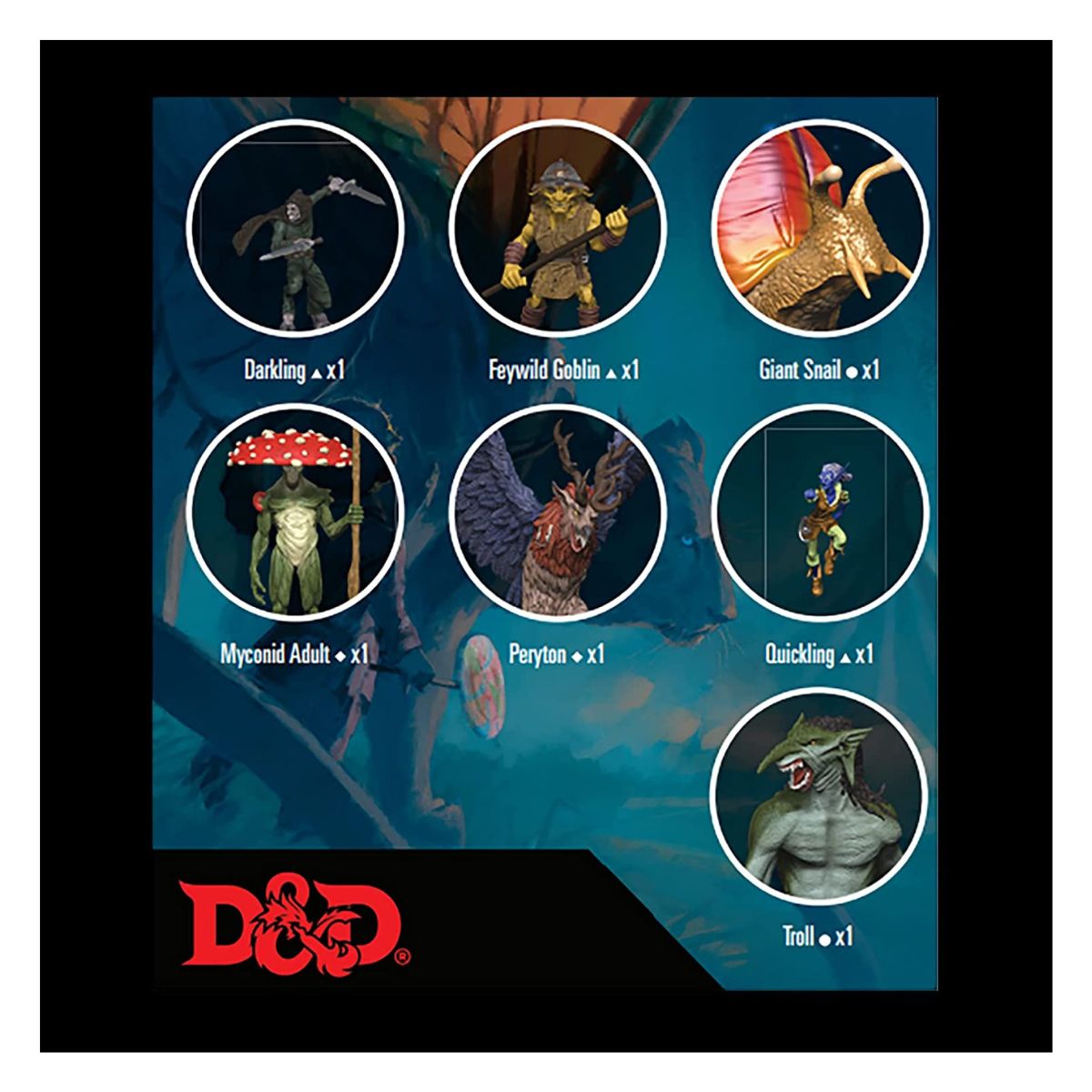 D&D Idols of the Realms The Wild Beyond The Witchlight 2D Set 1