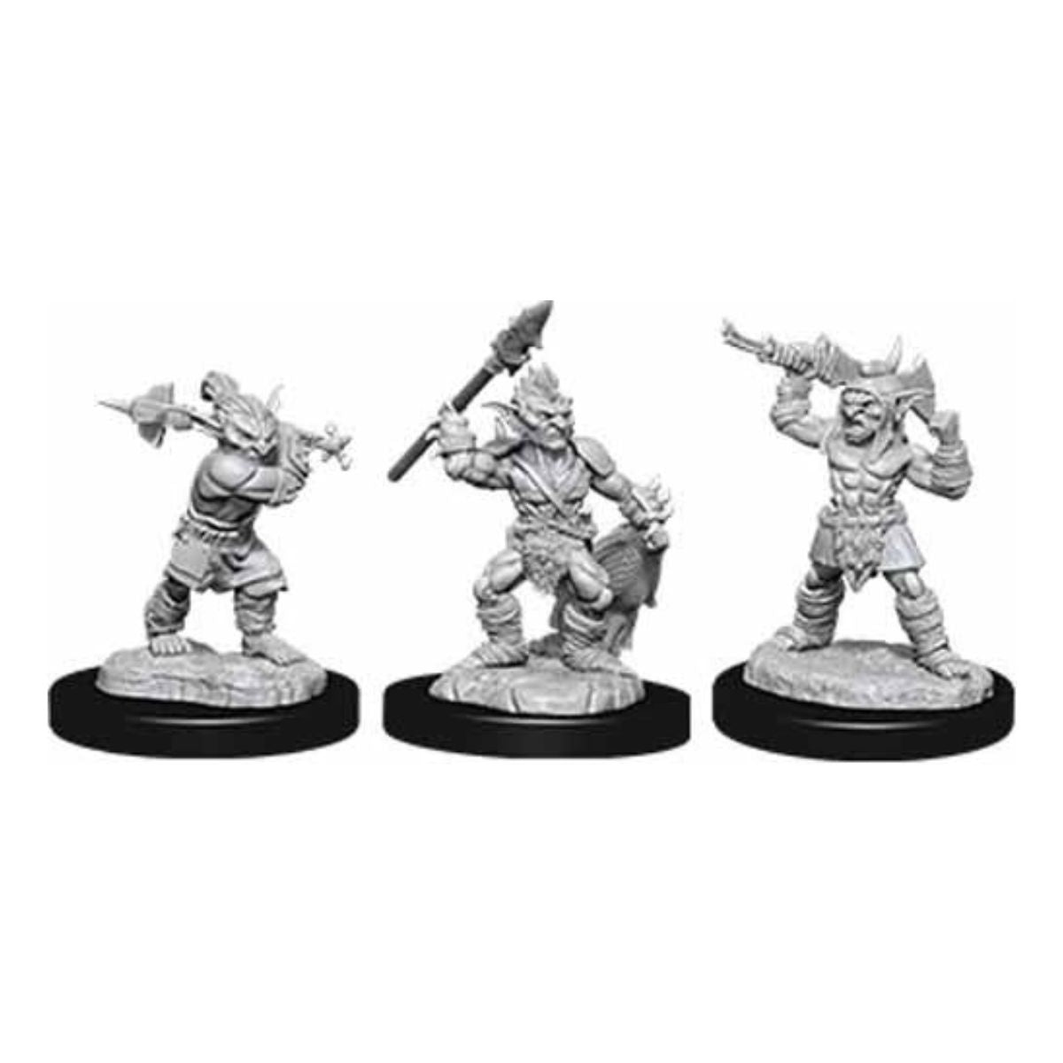 D&D Nolzurs Marvelous Unpainted Miniatures Goblins & Goblin Boss