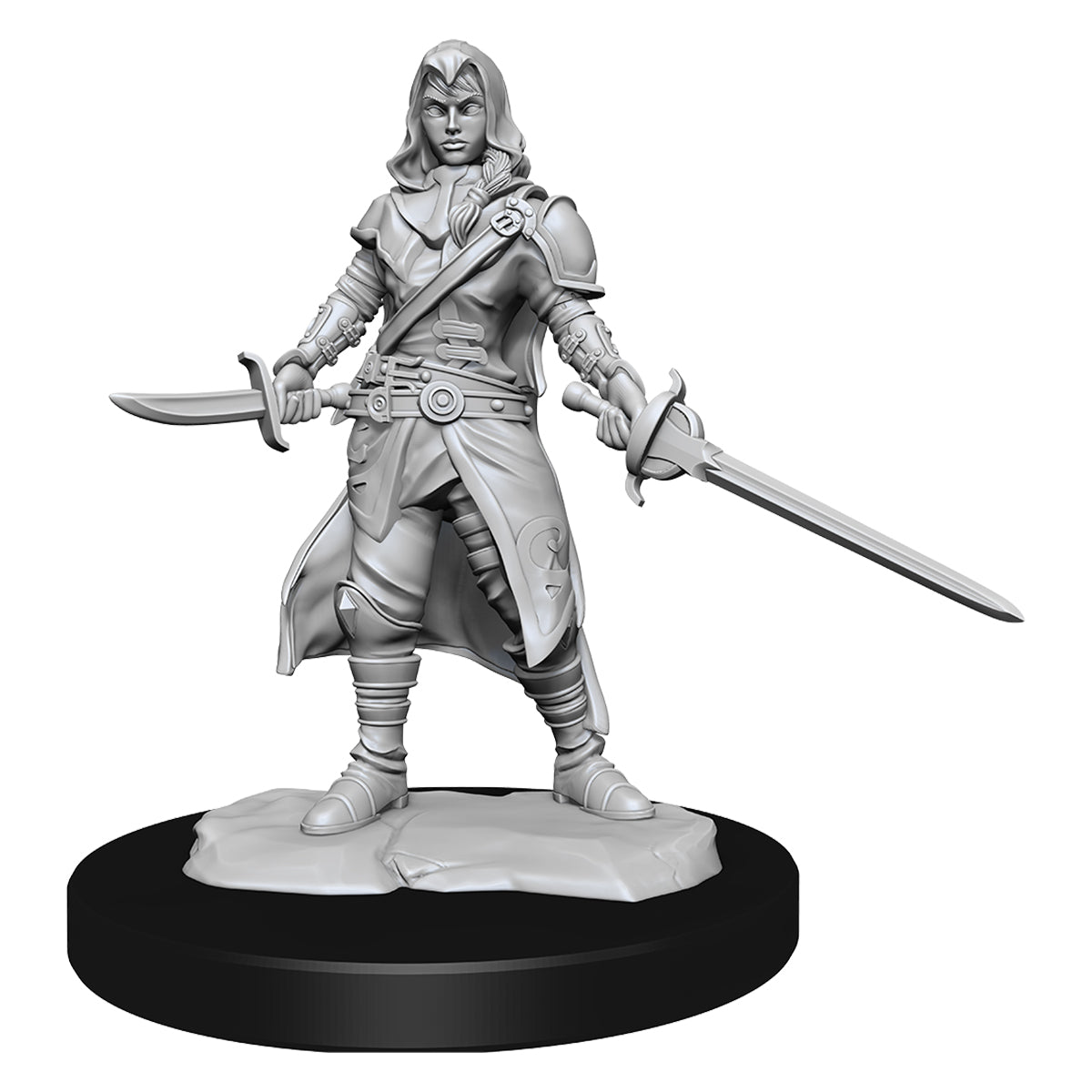 D&D Nolzurs Marvelous Unpainted Miniatures Half-Elf Rogue Female