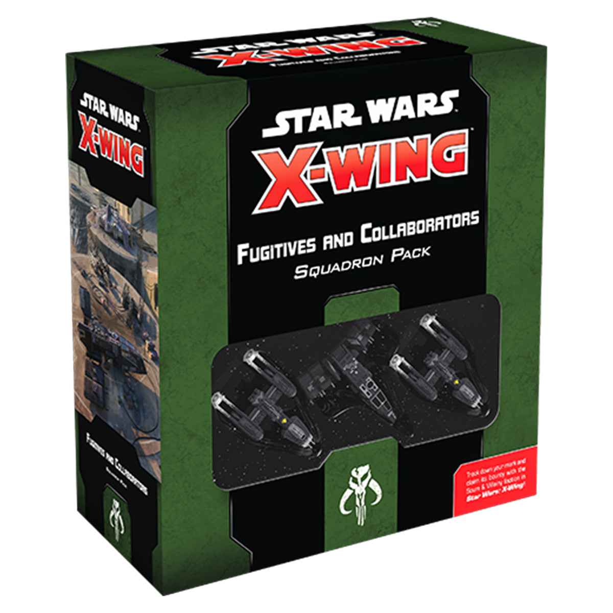 Star Wars X Wing 2nd Edition Fugitives and Collaborators Squadron Pack