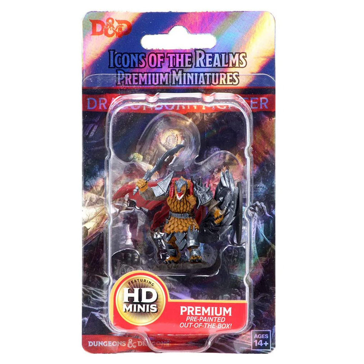 D&D Premium Painted Figures Dragonborn Male Fighter