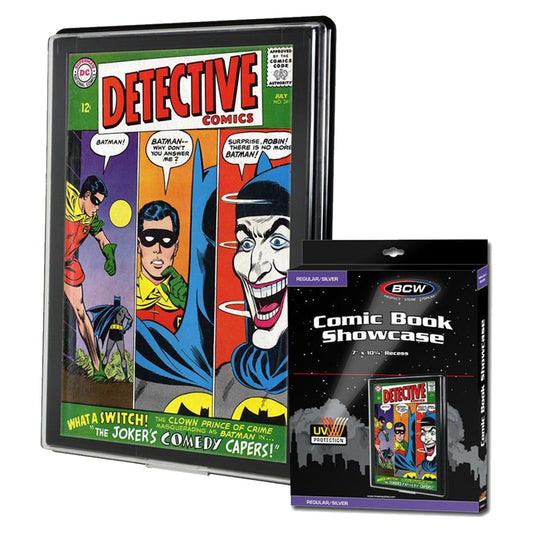 BCW Comic Book Showcase Silver Comics UV Resistance