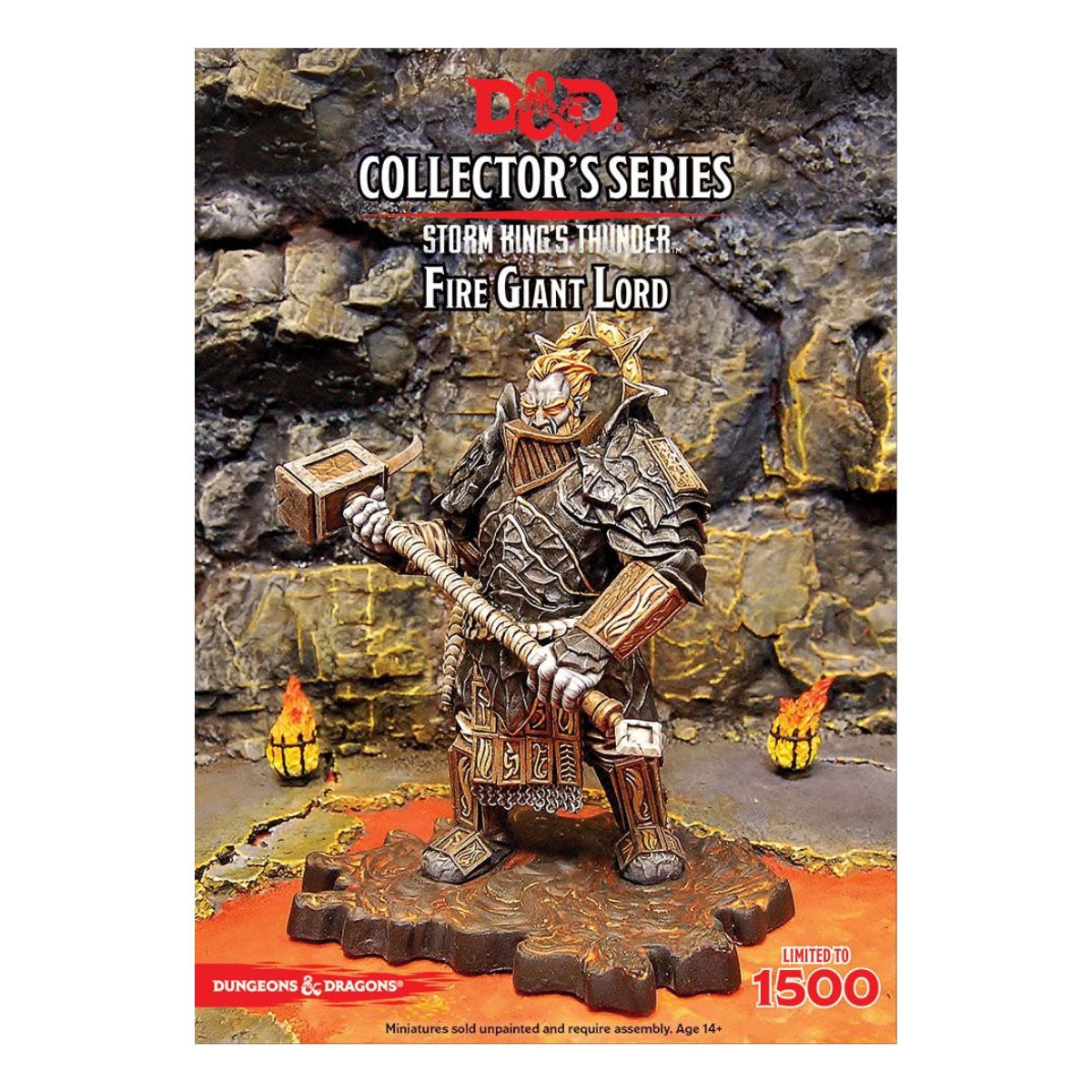 D&D Collectors Series Miniatures Storm Kings Thunder Fire Giant