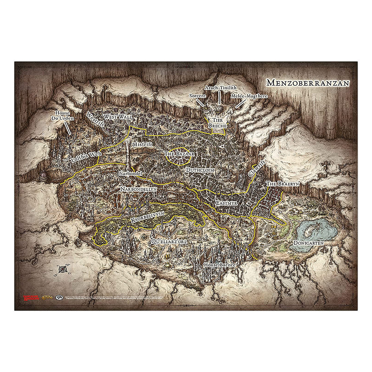 D&D Out of the Abyss Map Set