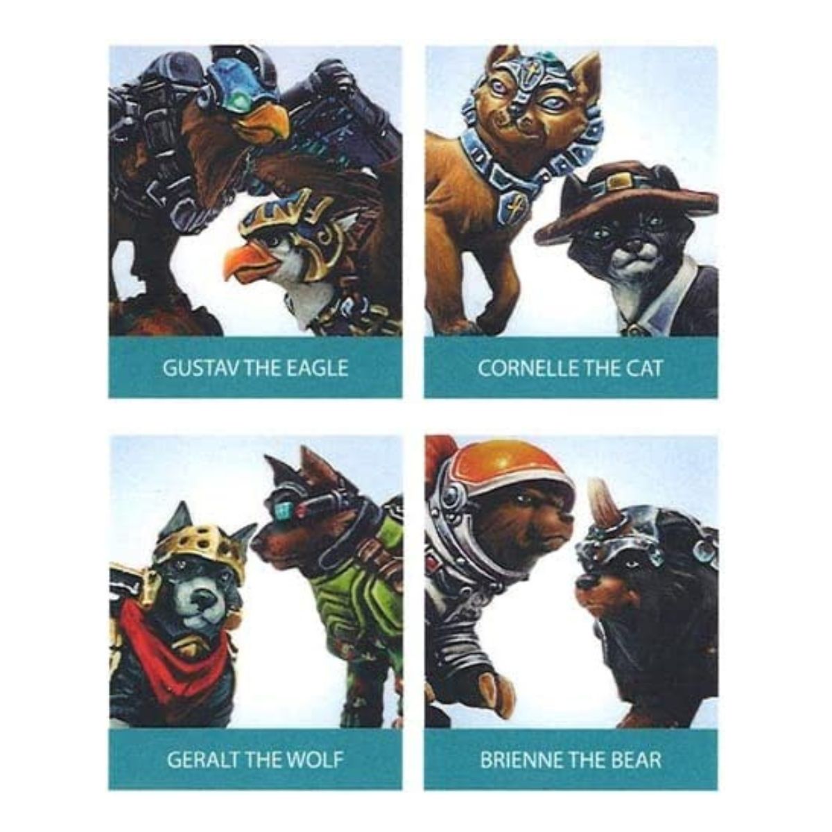 Dungeons & Lasers Miniatures: Animal Companions