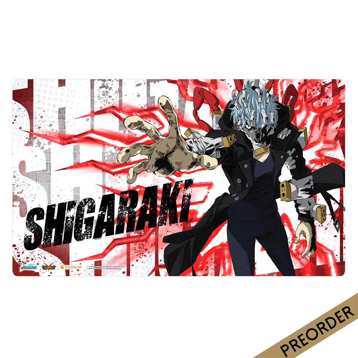 My Hero Academia CCG Wave 4 League of Villains Tomura Shigaraki Playmat