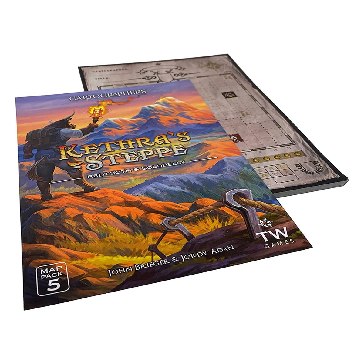 Cartographers Map Pack 5 - Kethra's Steppe