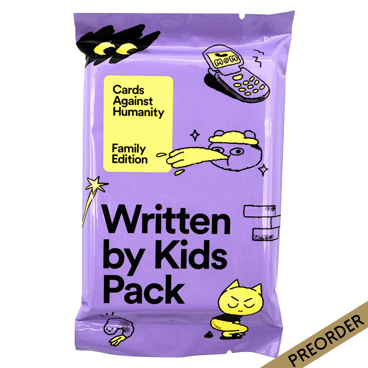 Cards Against Humanity Family Edition Written By Kids Pack