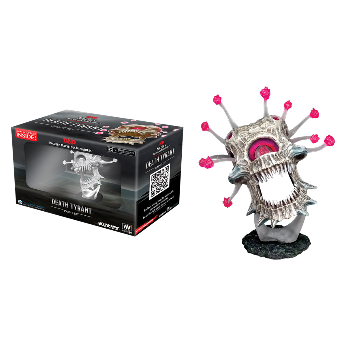 D&D Nolzurs Marvelous Unpainted Miniatures Death Tyrant Paint Night Kit