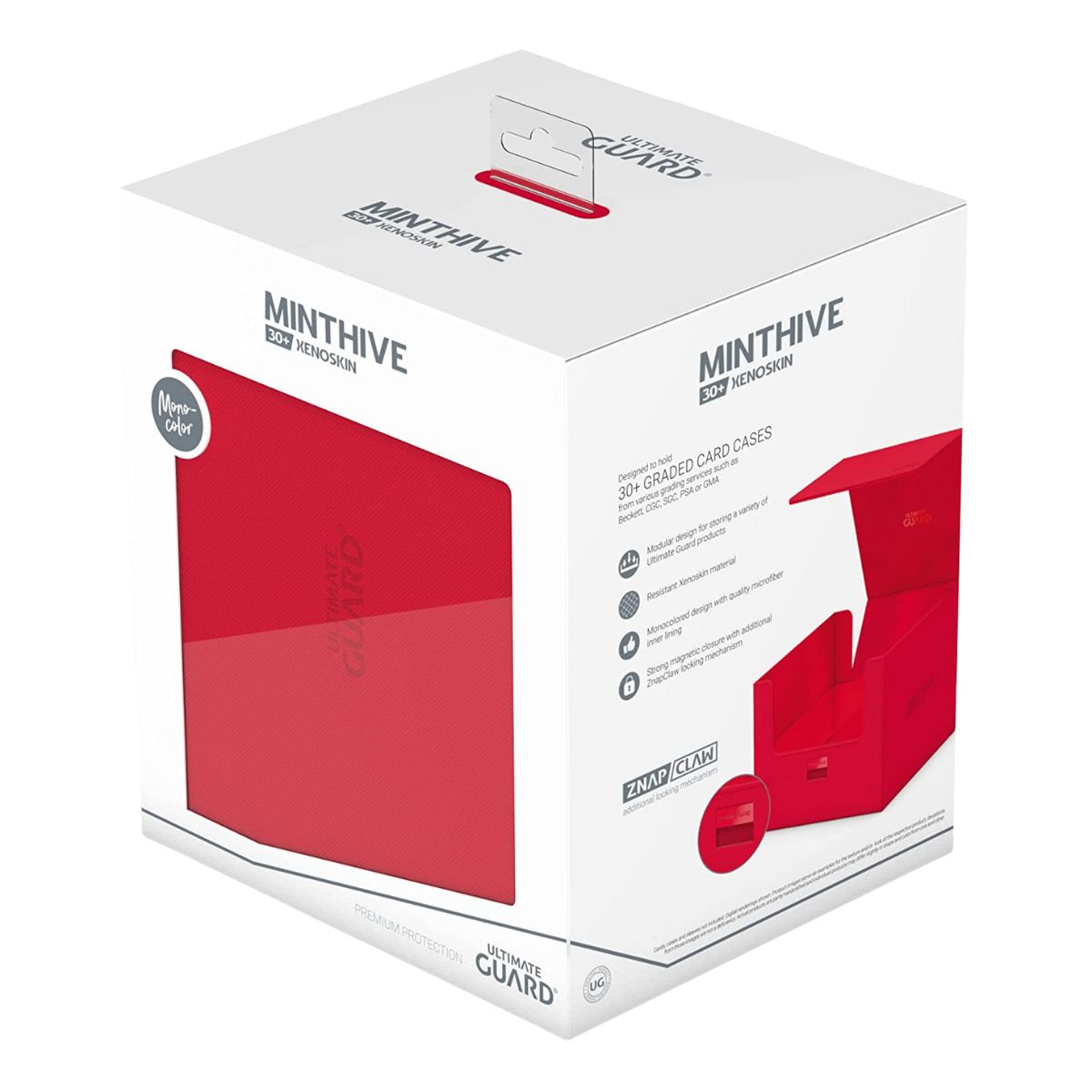 Ultimate Guard Minthive 30+ XenoSkin Red Deck Box