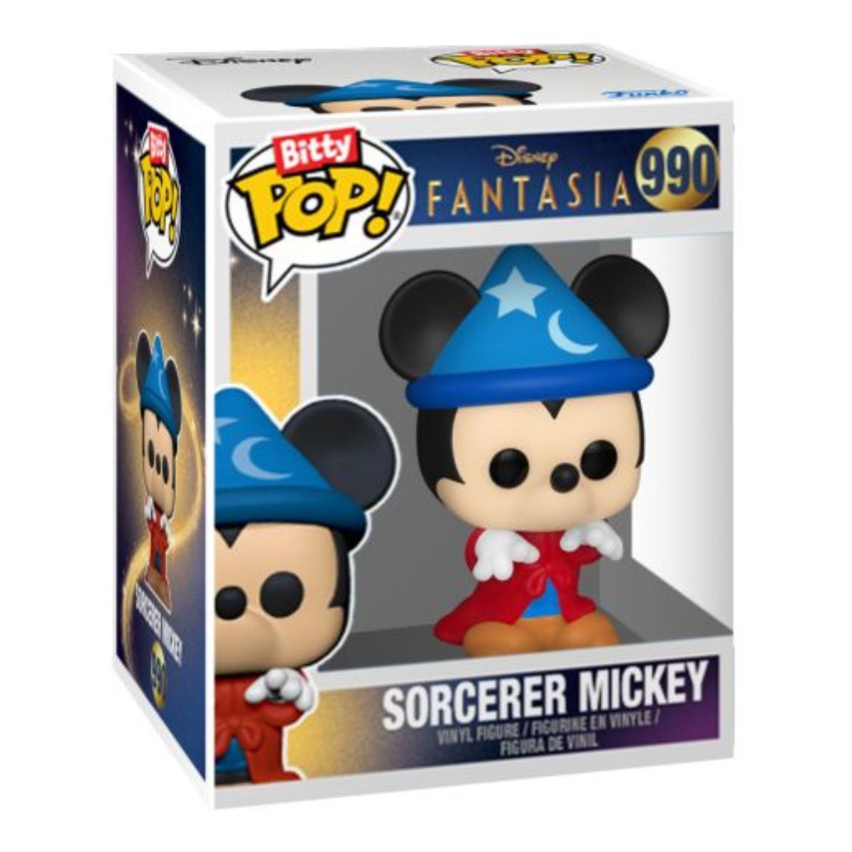 Disney - Sorcerer Mickey & Friends Bitty Pop! 4-Pack