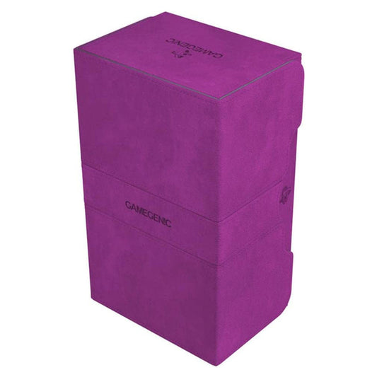 Gamegenic Stronghold 200+ Convertible Purple Deck Box