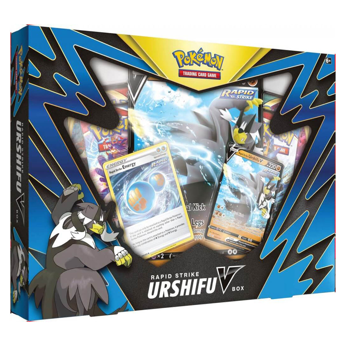POKEMON Single & Rapid Strike Urshifu V Boxes (Pair)