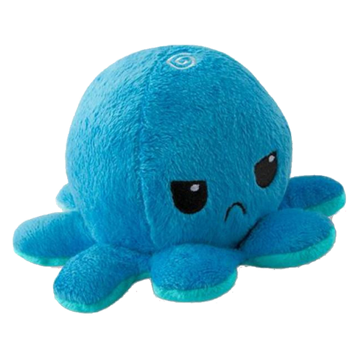 Reversible Plushie Octopus Blue/Light Blue