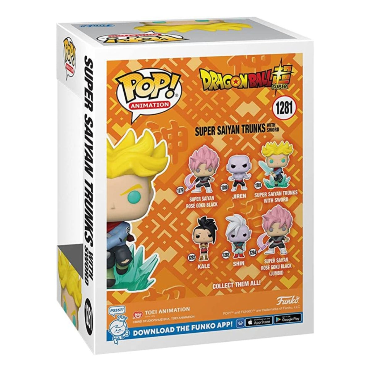Dragon Ball Super - Super Saiyan Trunks with Sword Glow Pop! Vinyl
