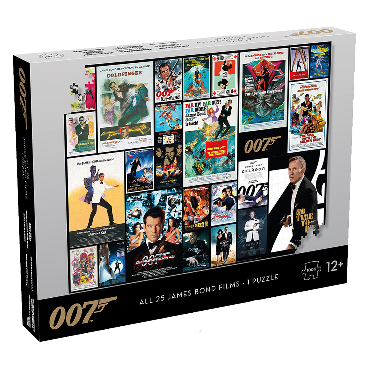 James Bond Movie Poster 1000 Piece Puzzle