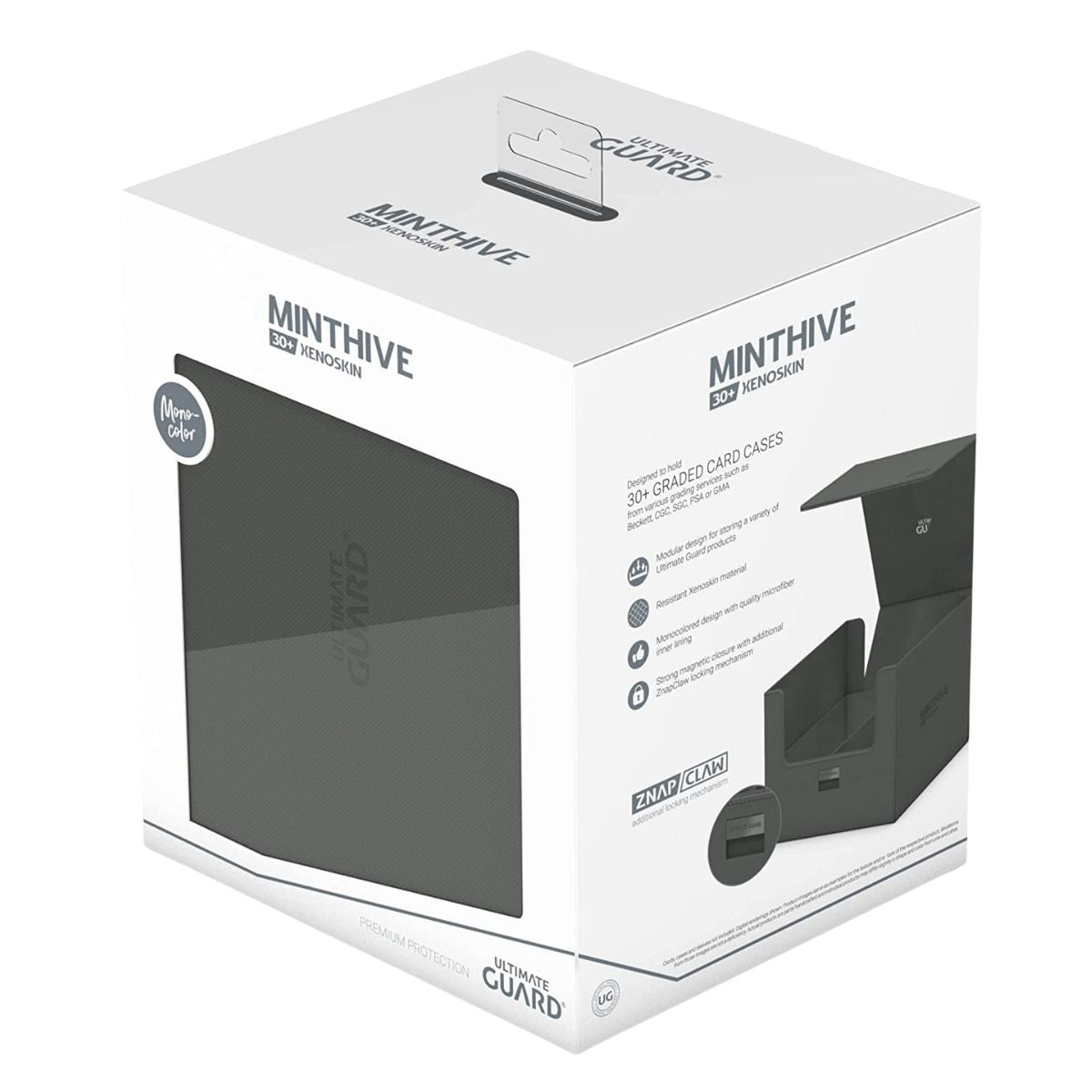 Ultimate Guard Minthive 30+ XenoSkin Grey Deck Box