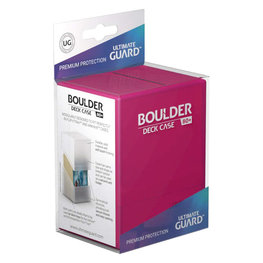 Ultimate Guard Boulder Deck Case 80+ Standard Size Rhodonite Deck Box